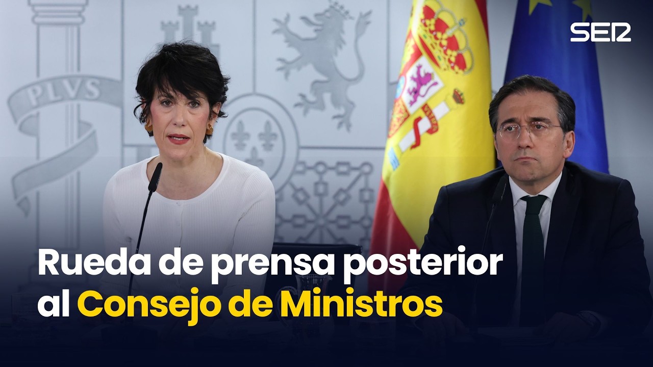 Rueda de prensa tras el Consejo de Ministros y Ministras (10/03/2026)