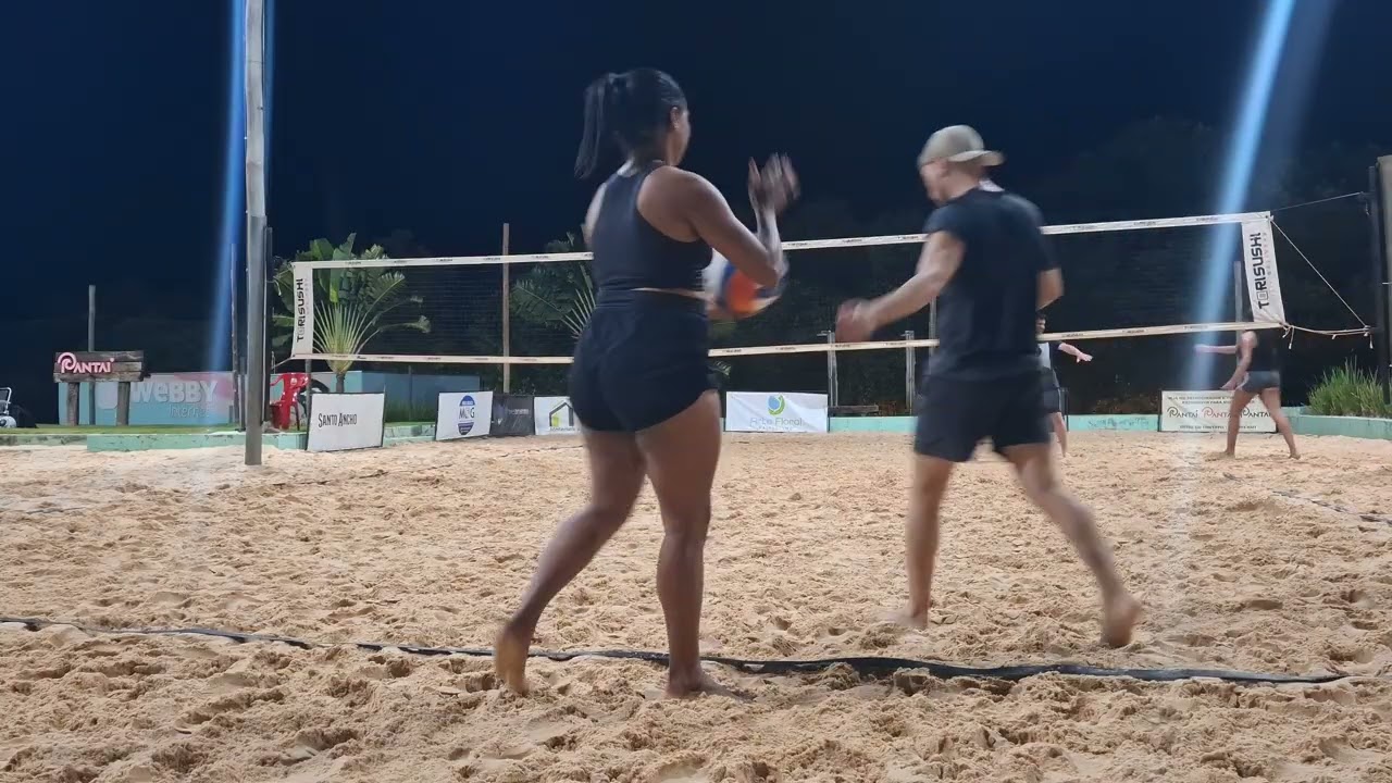 Vôlei resenha misto na arena Pantai - Janeiro de 26 - Ourinhos/SP.