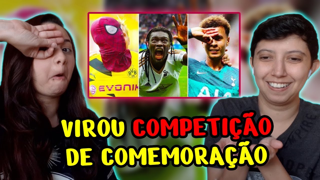 REACT 18 COMEMORAÇÕES BIZARRAS E CURIOSAS NO FUTEBOL | EURO FUT