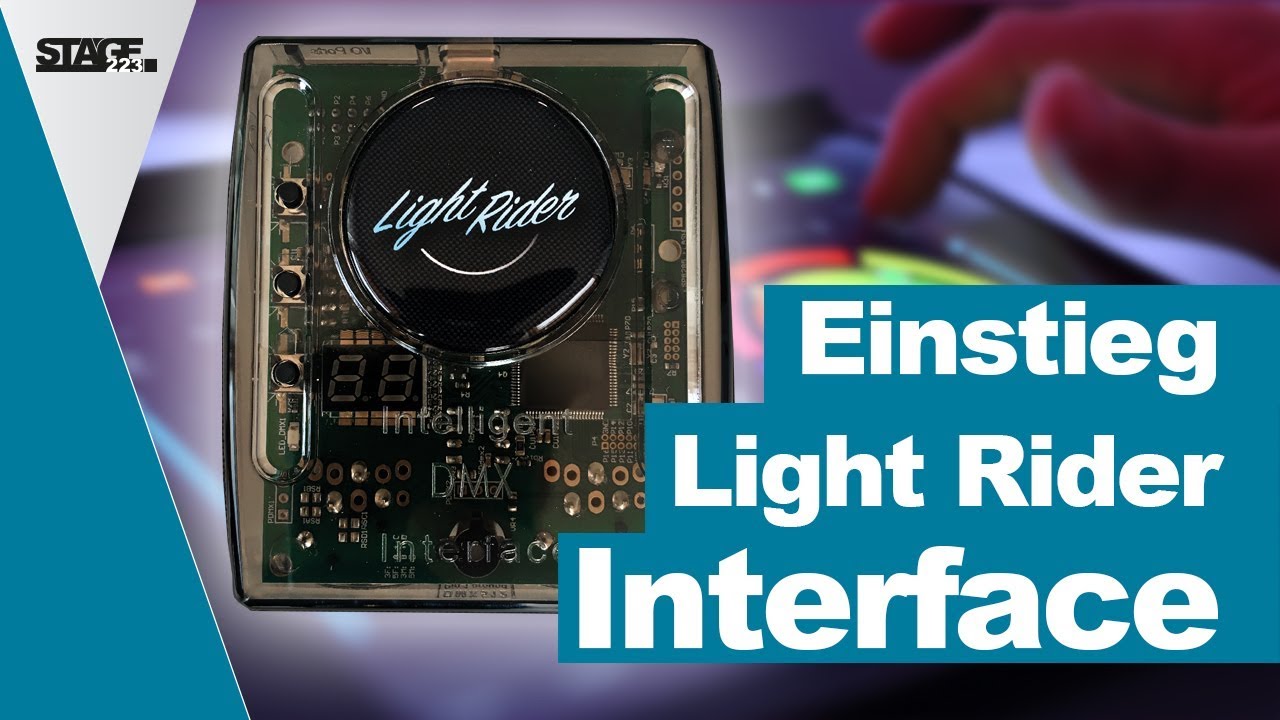 Wie schließe ich das Light Rider Interface an? - Schnelleinstieg | stage.college