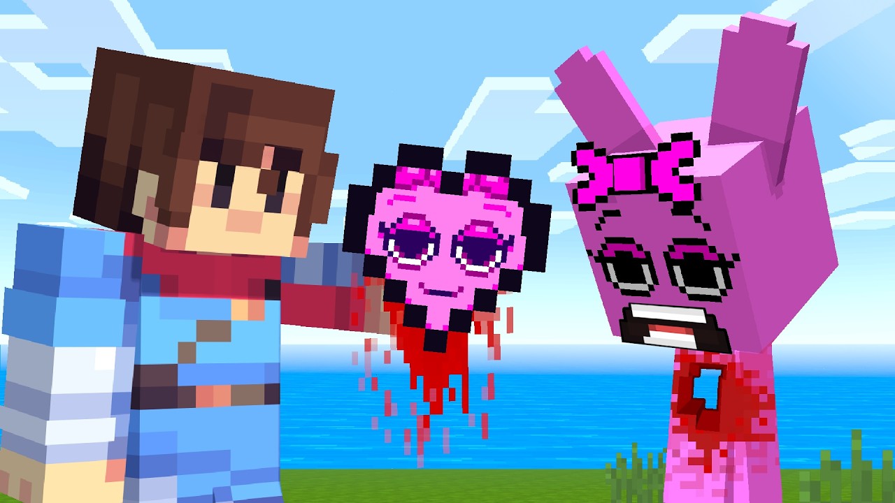 Minecraft, но есть Sprunki Hearts