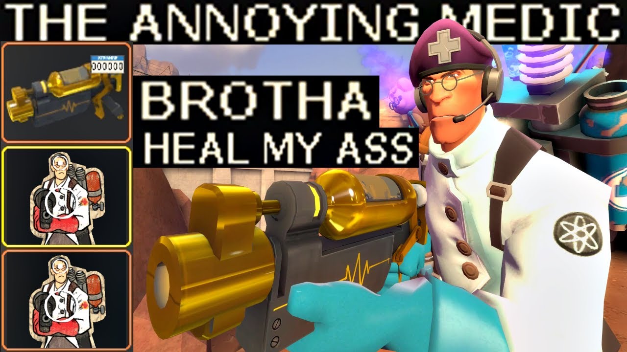 THE ANNOYING MEDIC🔸Team Fortress 2 Gameplay (TF2)