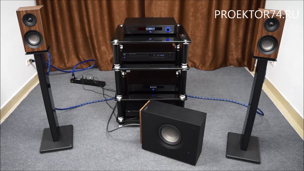 Jamo S 801 & Jamo S 808 SUB Прослушивание полочной акустики  + сабвуфер