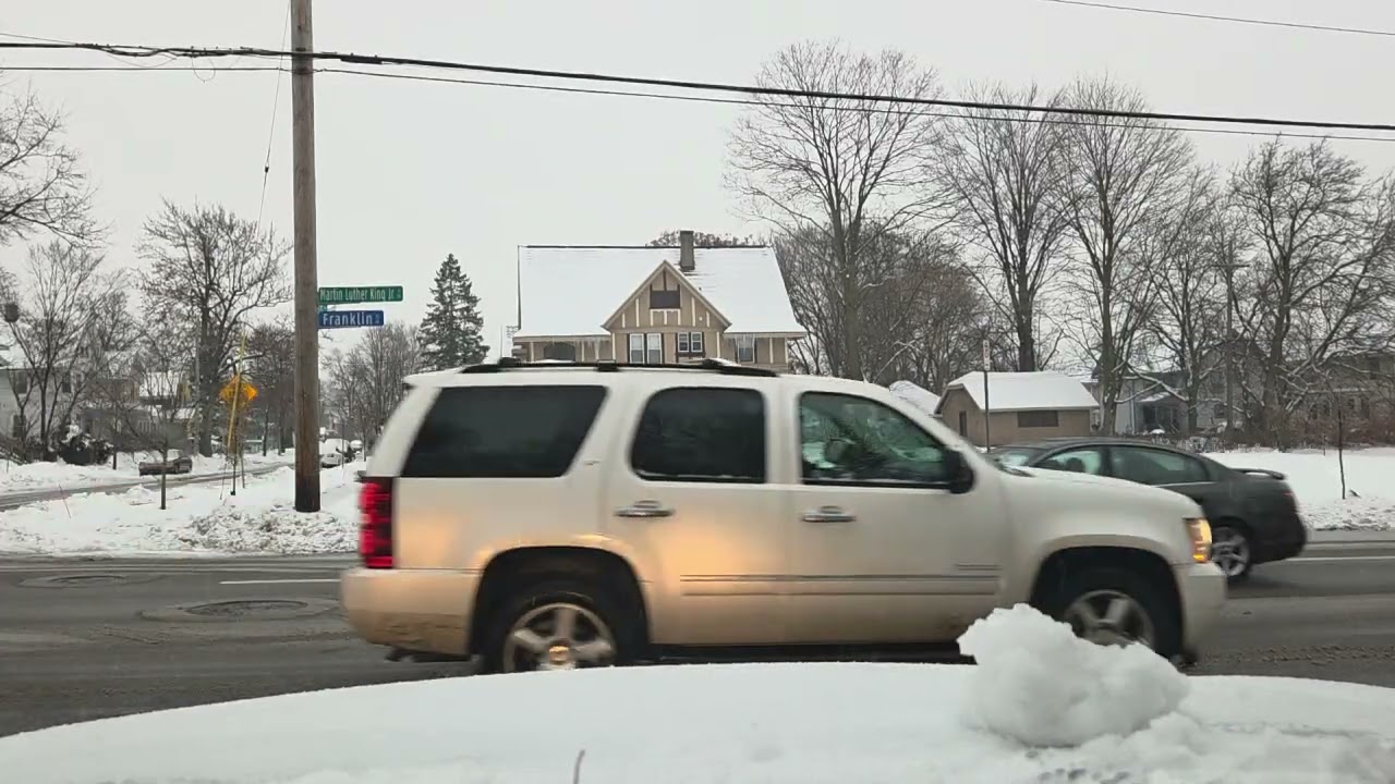Driving my old Truck in first snowfall of the year