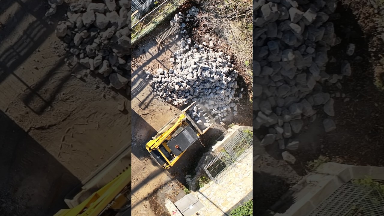 Proseguono le riprese dei 2 anni di lavori alle strade dei forti di #Genova  #DroneGenovaProductions