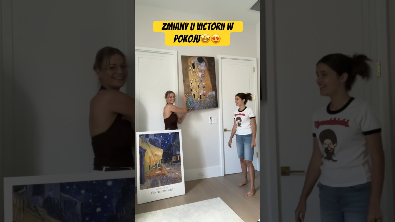 Zmiany u Victorii w pokoju! Więcej na vlogu! Link poniżej! #usa #obrazy #thekretka1 #vlog