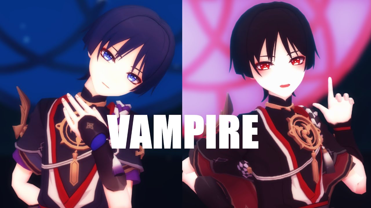 [Genshin Impact MMD]Vampire[Scaramouche]