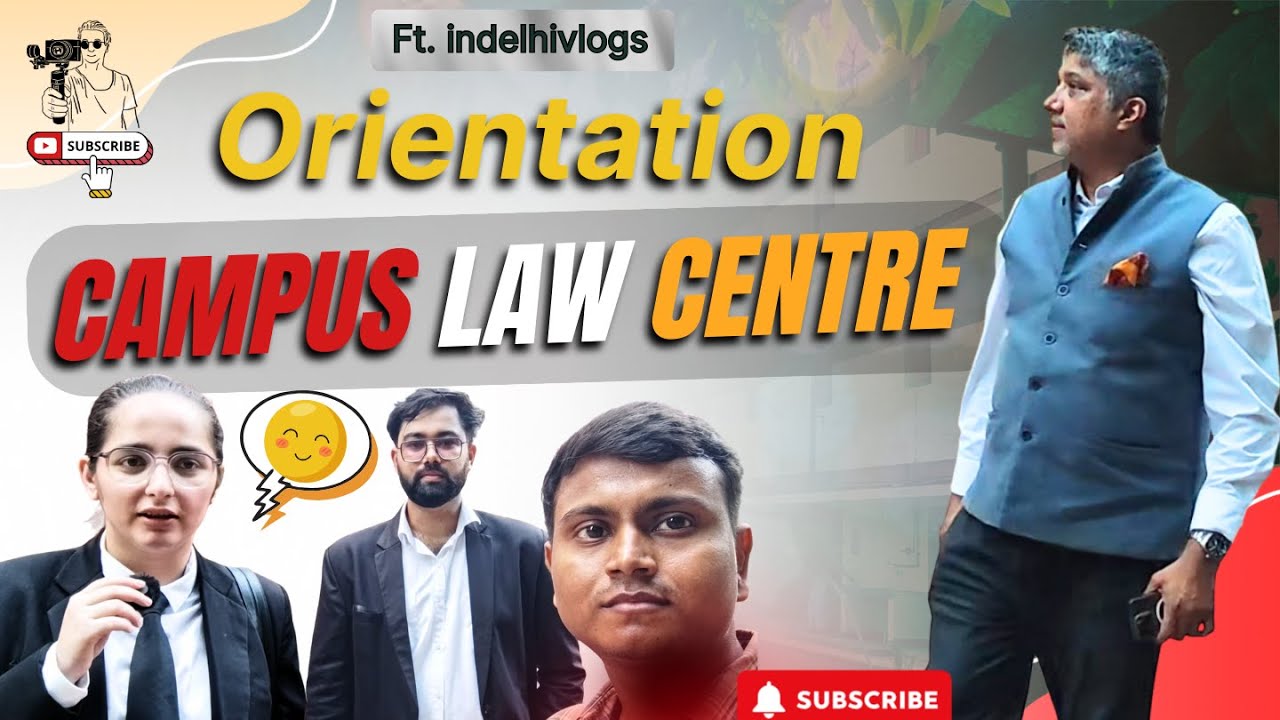 A Day At CLC Orientation Du || ft. indelhivlogs Faculty Of Law