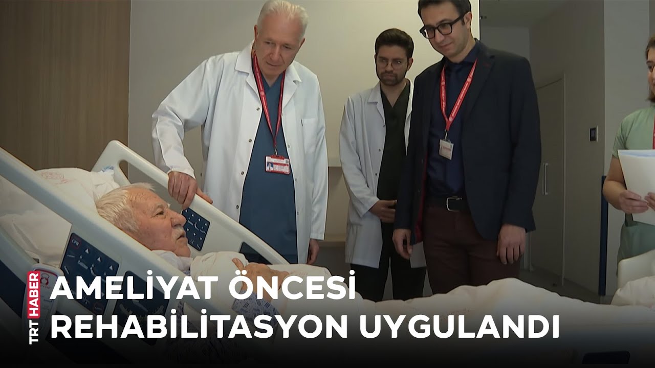 Hasta hem fizyolojik hem de psikolojik olarak işleme hazırlanıyor