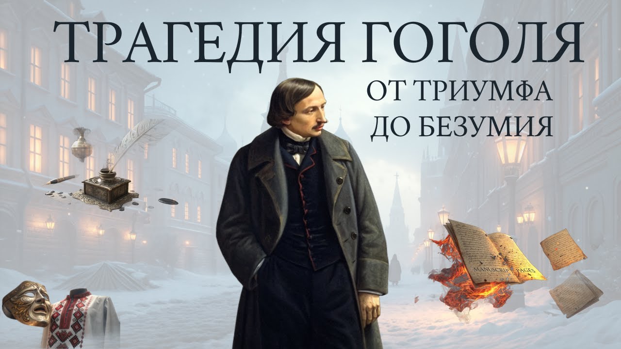 Великий писатель и его проклятие: что убило Гоголя в 42 года?
