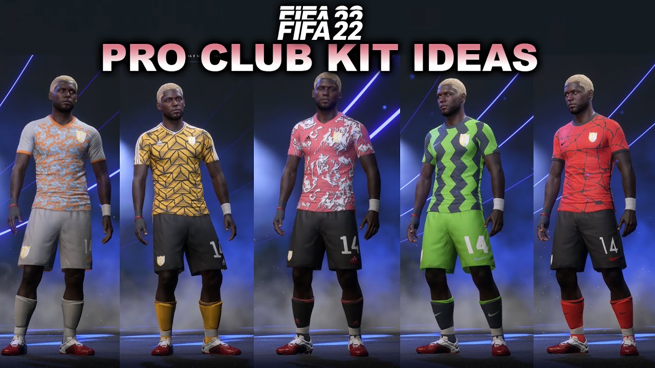 FIFA 22 BEST PRO CLUB/CREATE-A-CLUB KITS!