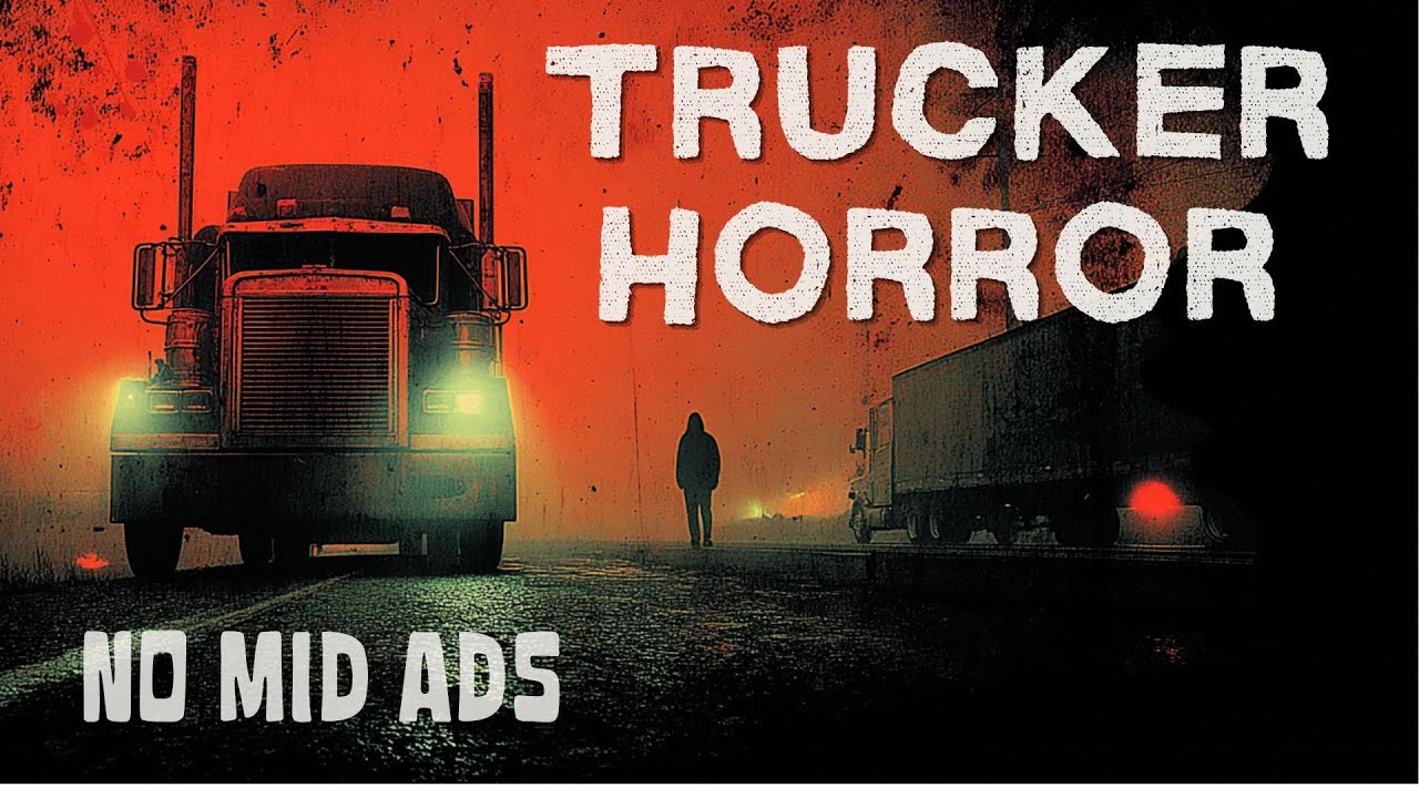 Disturbing TRUE Trucker Horror Stories - Scary Stories to Fall Asleep To - ⛔ No Mid Ads | Rain Sound
