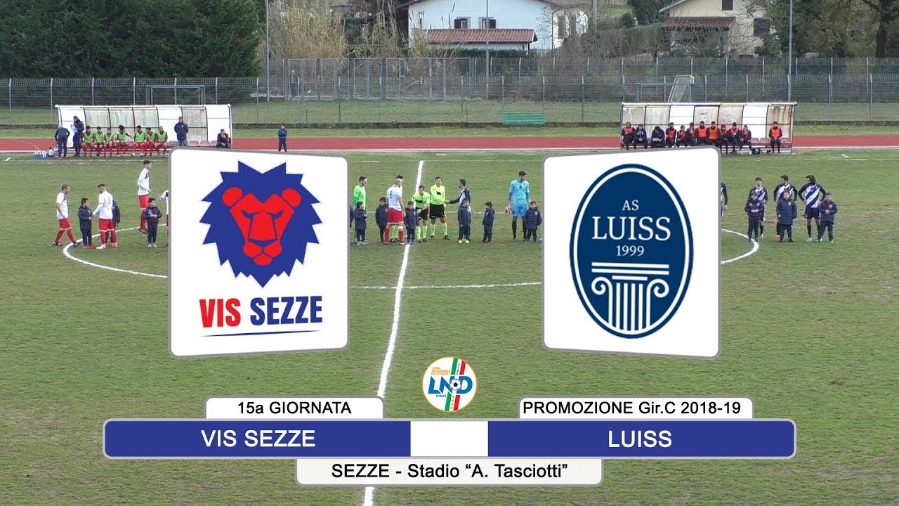 Calcio: Vis sezze vs Luiss - highlights e interviste