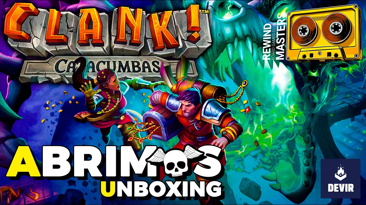 ⚔️ Abrimos CLANK! CATACUMBAS (Devir) — ¡No hagas ruido! | Rewind Masters