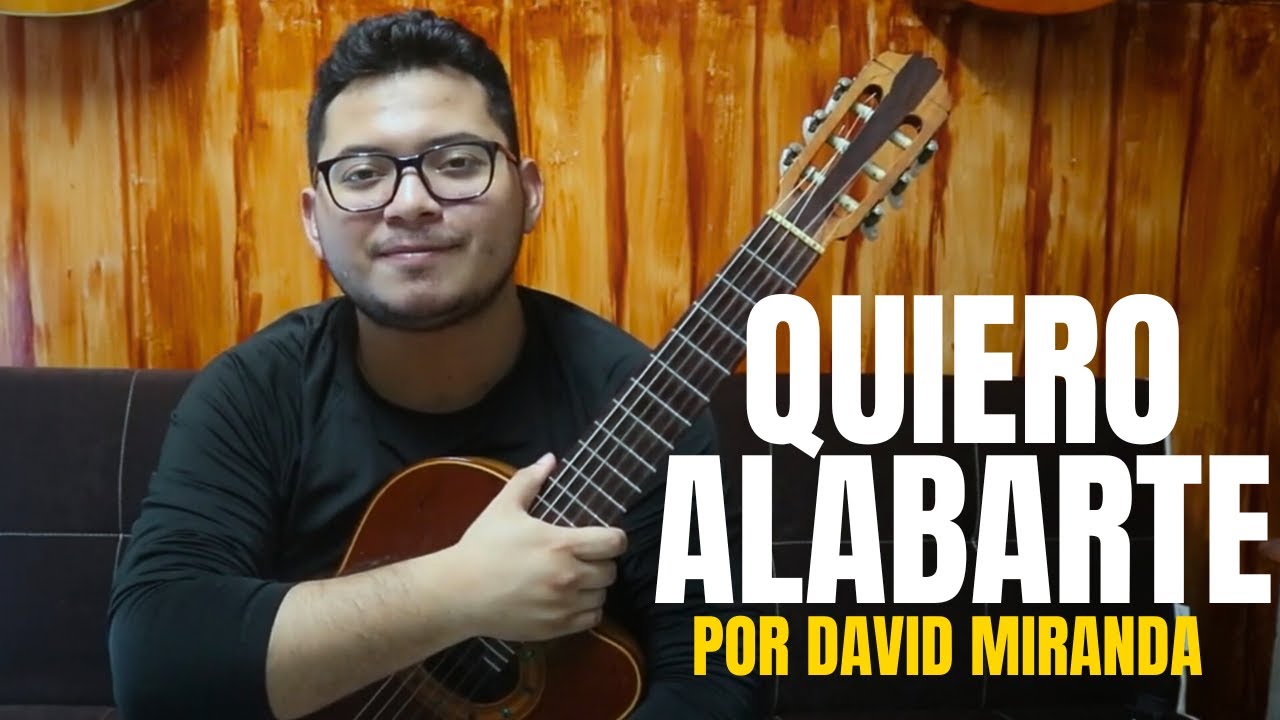 Tutorial de requinto: Quiero Alabarte - Los Voceros de Cristo | Aprende con David Miranda