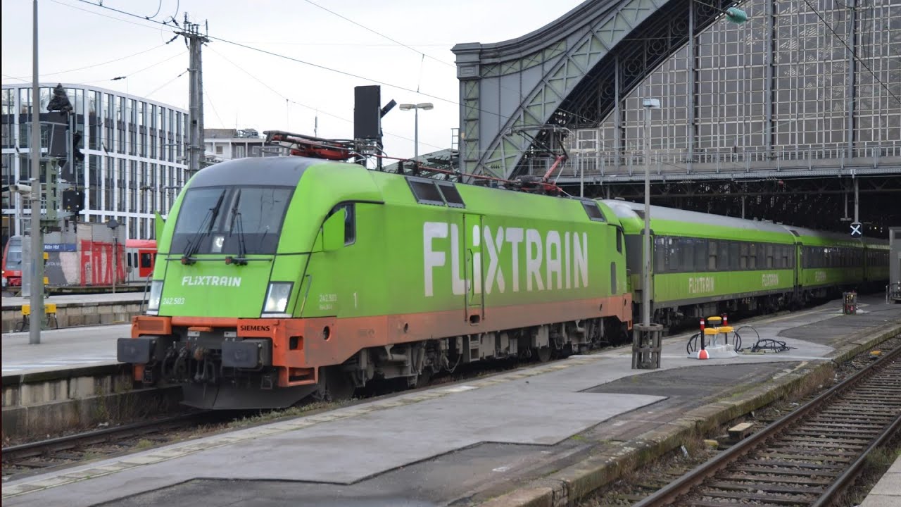 Bahnsinn im Kölner Hbf mit spannenden Güterverkehr und Personenverkehr und DB Netz
