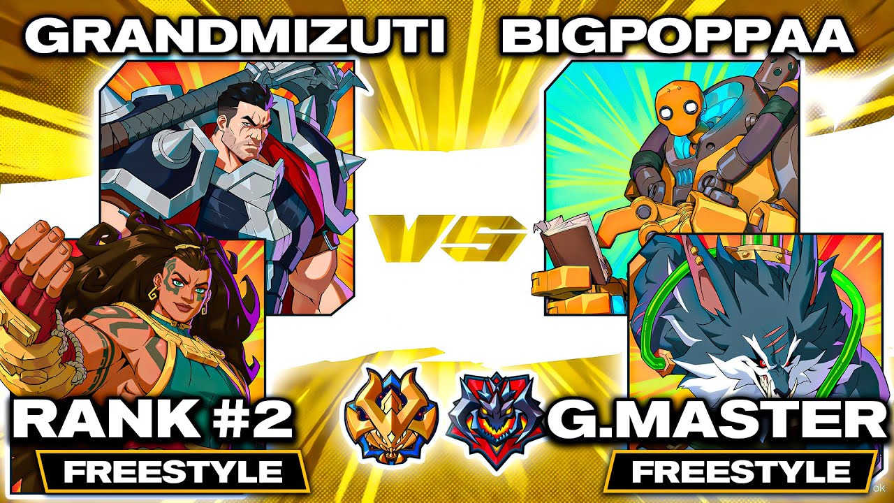 2XKO ▰ grandmizuti (#2)🪓🦑 Darius/Illaoi vs BigPoppaa 🐺🤖 Warwick/Blitzcrank ▰ Pro Level Replays