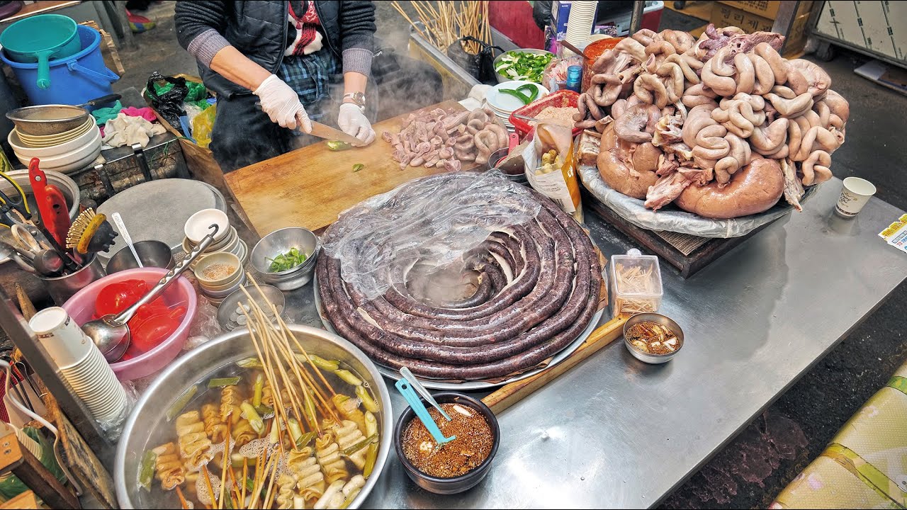 48년 전통, 내가 원조야 원조!! 오직 암뽕, 순대만 팔아온 서문시장 터줏대감 서울순대 / 대구 서문시장/ sundae /market food /Korean street food