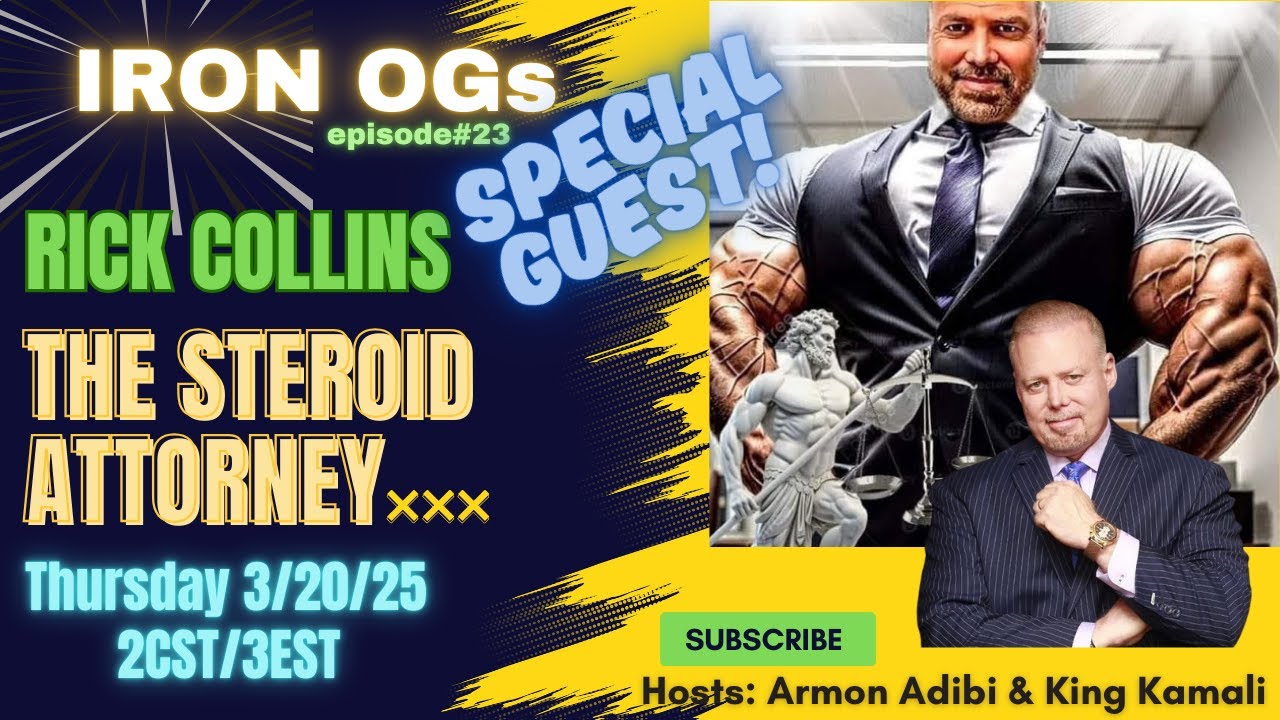 IRON OGs: The Steroid Attorney, Rick Collins! The Legal Muscle Talk.