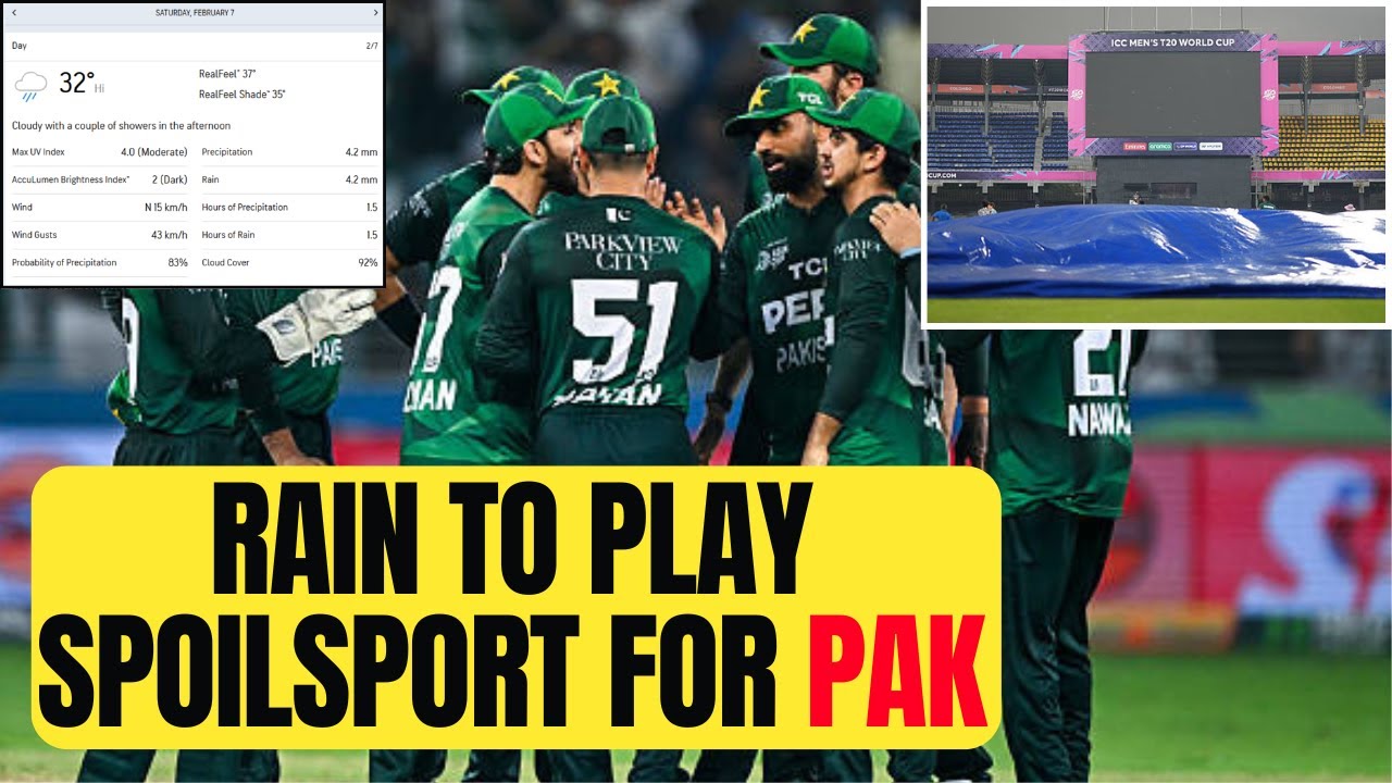 T20 World Cup 2026: Will rain impact PAK vs NED opening game? What is Colombo weather for February?