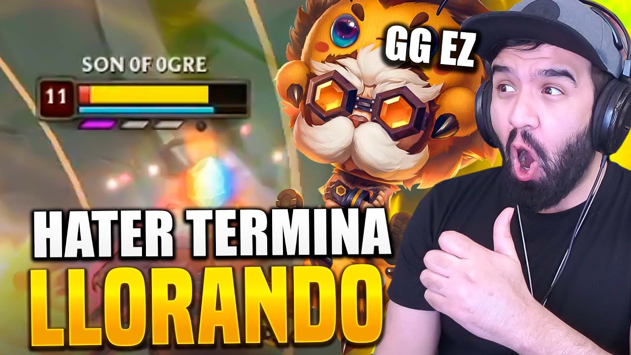 ¡HATER LLORA PORQUE HEIMERDINGER ESTA ROTO ESTA PARCHE! | League of Legends