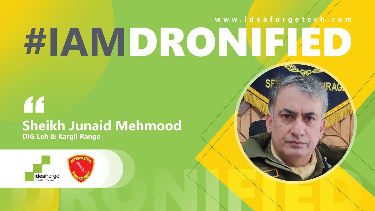 #IAMDRONIFIED High Altitude Surveillance in Leh & Ladakh with Switch UAV | Ladakh Police