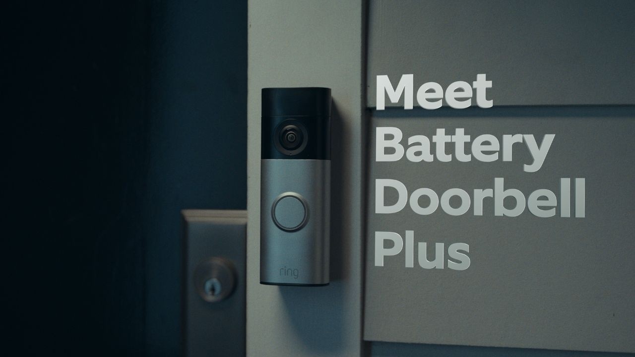 All-New Ring Battery Doorbell Plus | Retinal 2K, up to 6x Enhanced Zoom, and Quick Release Battery