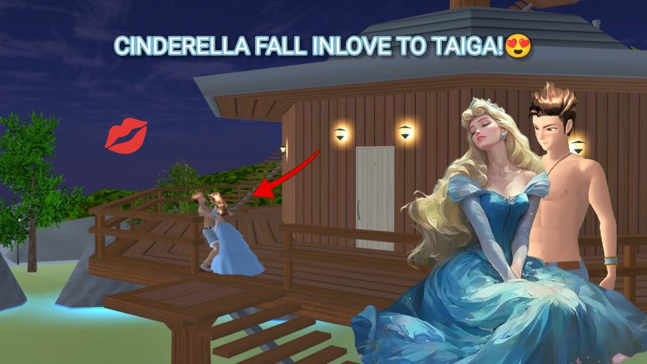 Cinderella in Camp Site😍💕 | Sakura School Simulator