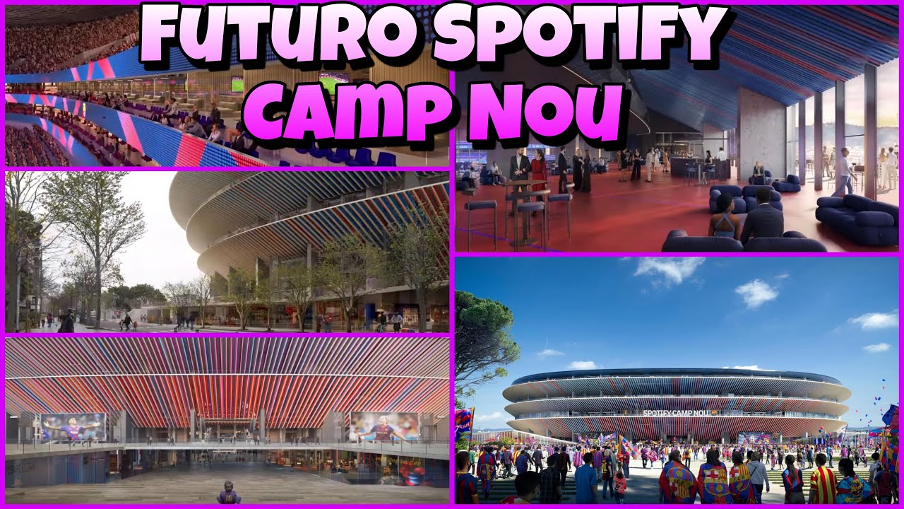 🔴Futuro Spotify Camp Nou tras las obras⚠️👷&zwj;♂️🚧Fotos in&eacute;ditas🔵