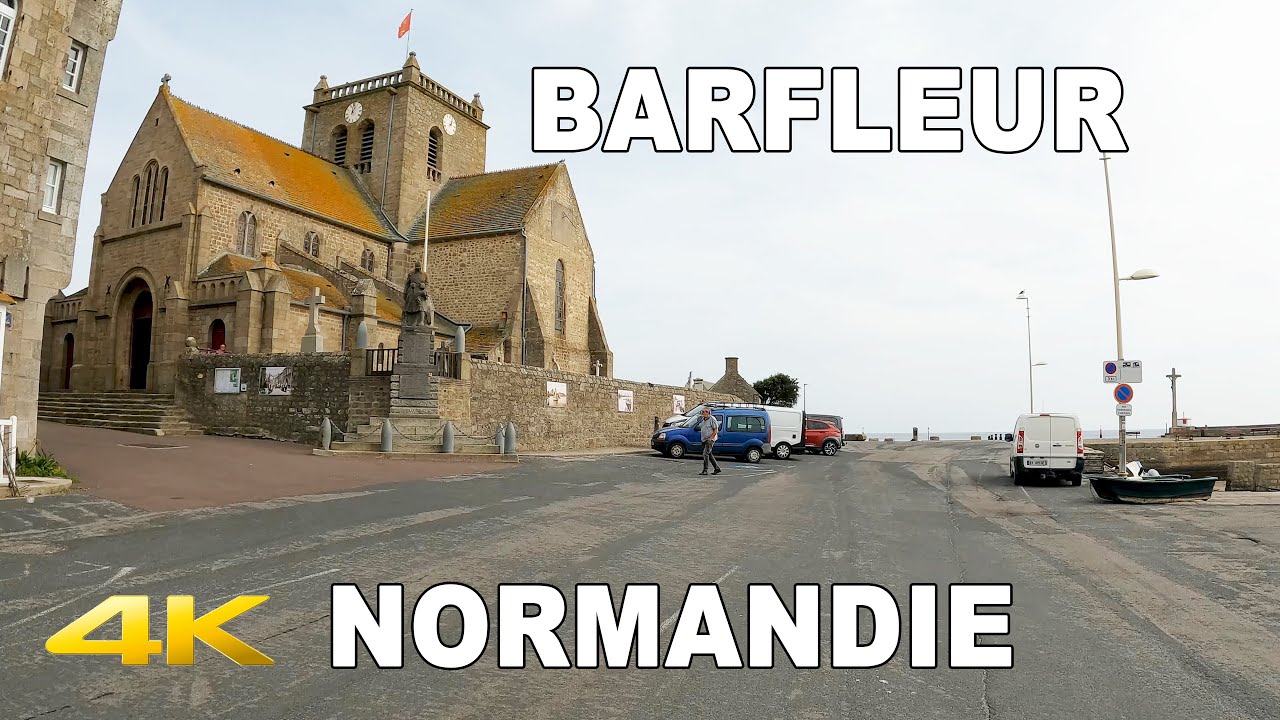 🇫🇷    BARFLEUR en AUTOMNE | Manche | Normandie | France | 4K