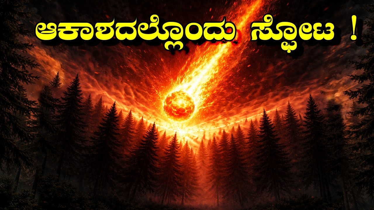 ಅಂತರಿಕ್ಷದಿಂದ ಬಂದಿದ್ದೇನು  ? I Tunguska Event Mystery I ಕುಳಿ ಎಲ್ಲಿ ಹೋಯಿತೆಂದು ಈಗಲೂ  ಹುಡುಕುತ್ತಿದ್ದಾರೆ !