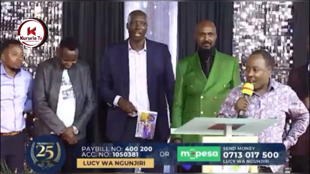 Atangathi a kameme kumakia Lucy wa ngunjiri na bishop ben