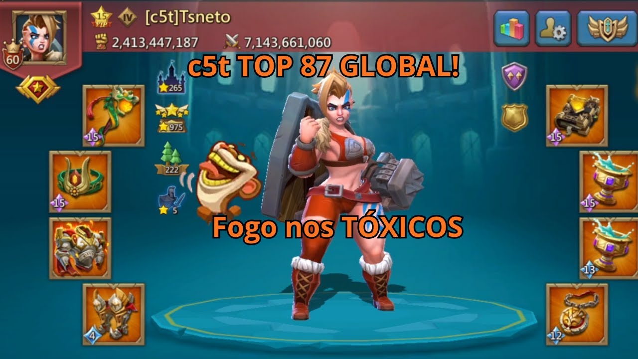 Não sejam Tóxicos no KvK pode dar ruim! Lords Mobile