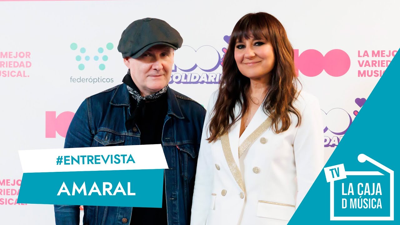 AMARAL en CADENA100 SOLIDARIOS : 