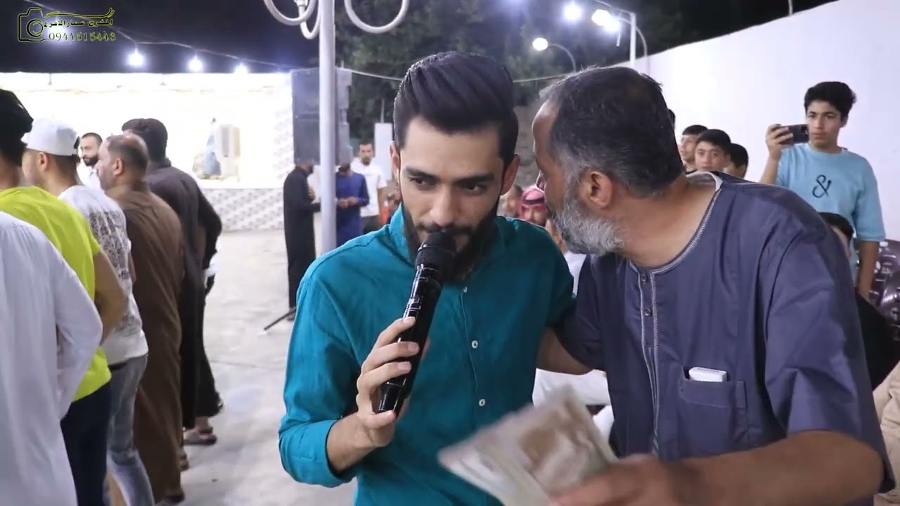 من افراح الرقة الهنادة الفيومي العريس محمد خالد الفيومي احيا الحفل الفنان #كروم العساف Part2
