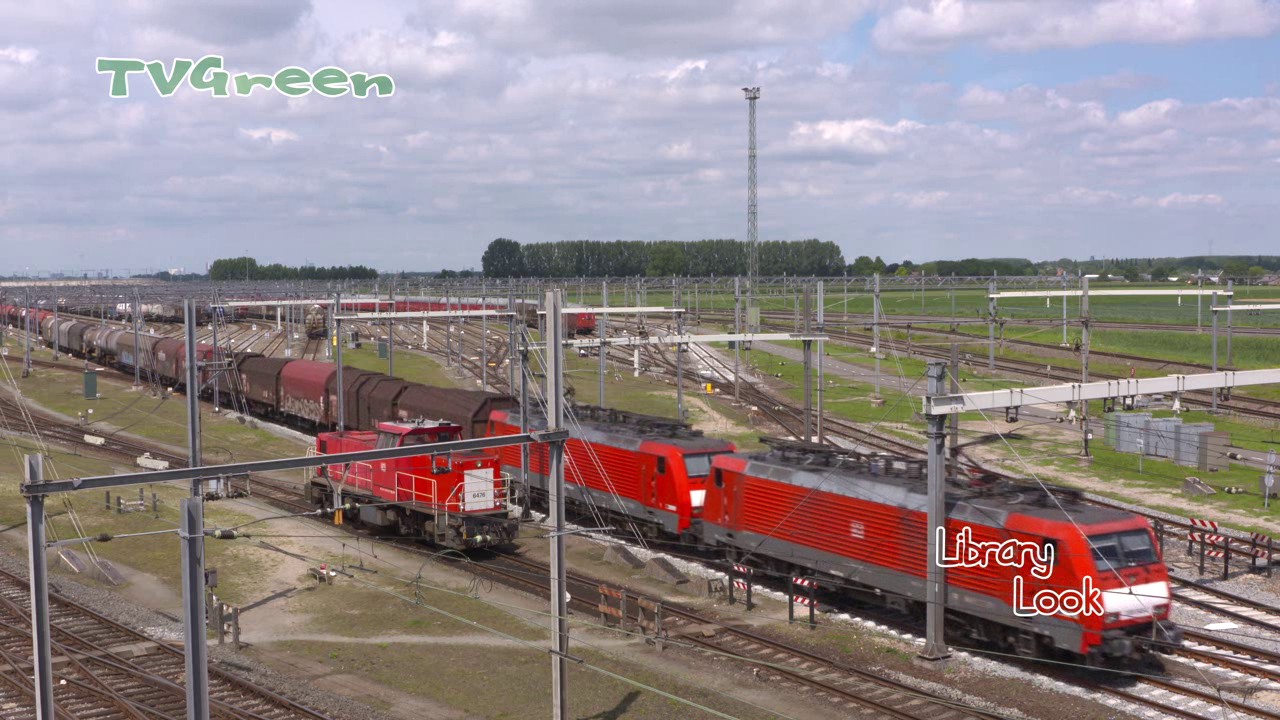 Rangeerterrein Kijfhoek - Ertstrein ....  Marshalling Yard - Kijfhoek