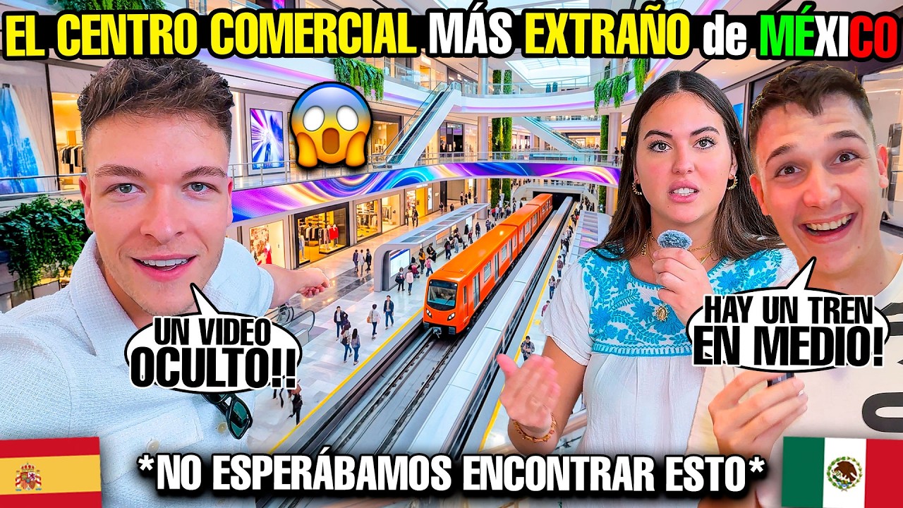 VISITAMOS LA PLAZA COMERCIAL MÁS EXTRAÑA de MÉXICO🇲🇽 No esperábamos encontrar esto!!😱