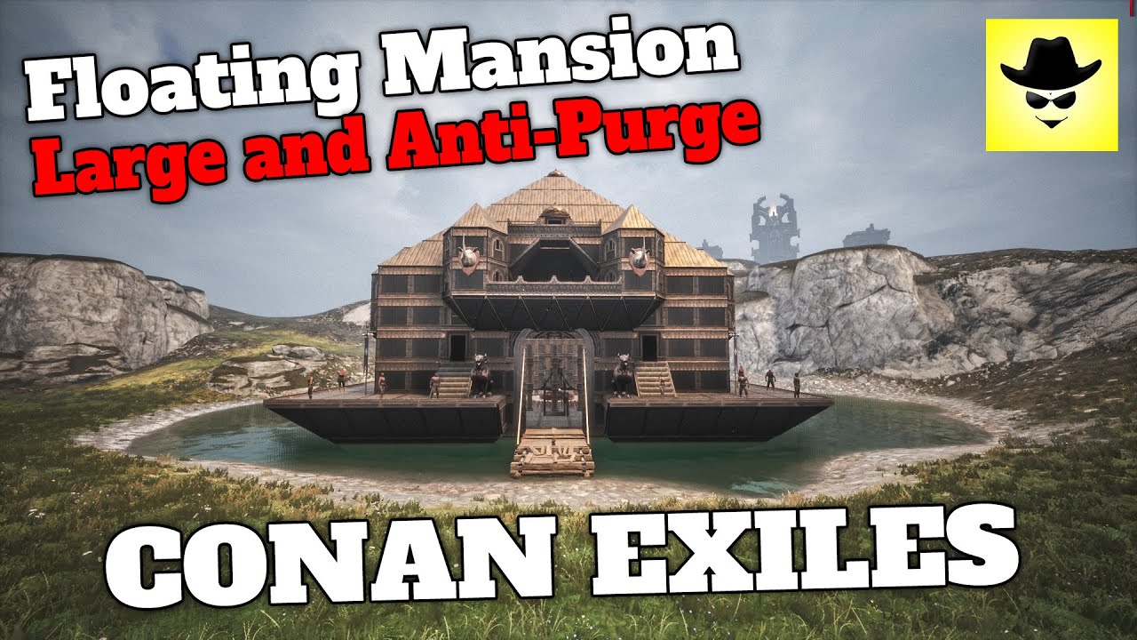 Floating Mansion - Large and Anti-Purge | Conan exiles