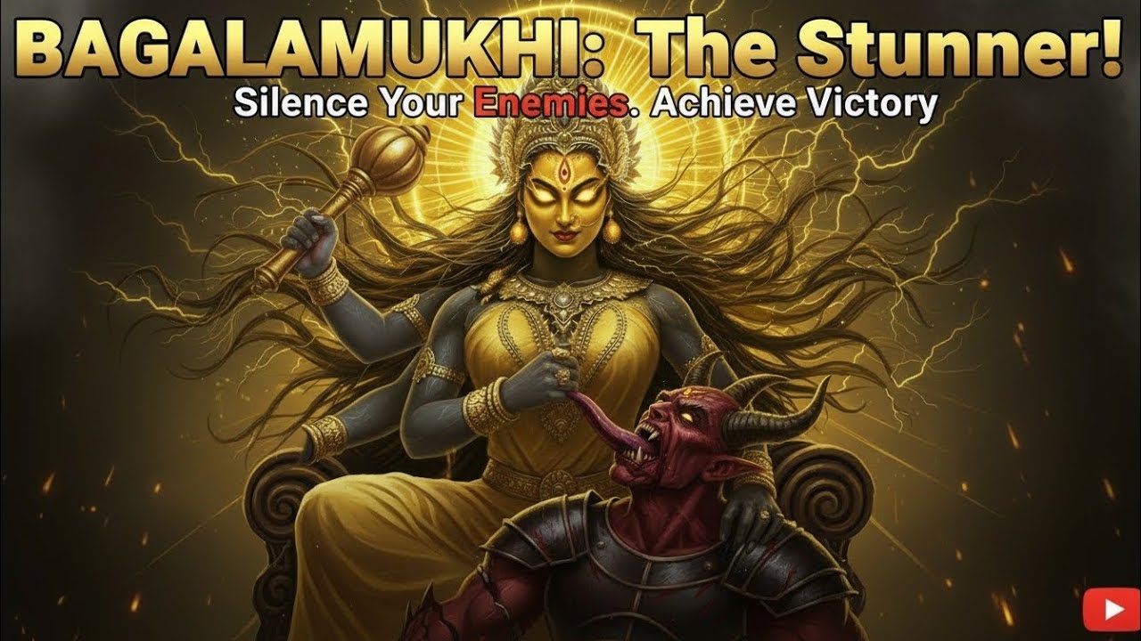 Bagalamukhi Mantra | Stambhana Shakti to Silence Enemies | Powerful Devi Chant #raagax #hindumantra 
