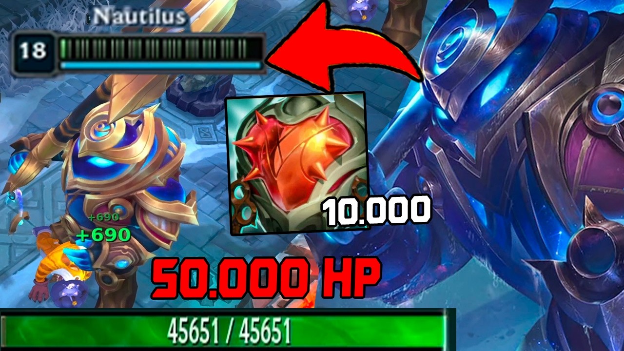 10.000 STACK KHỔNG THẦN - NAUTILUS TIAN 50K HP TO NGẬP BẢN ĐỒ - ARAM HỖN LOẠN CỰC VUI