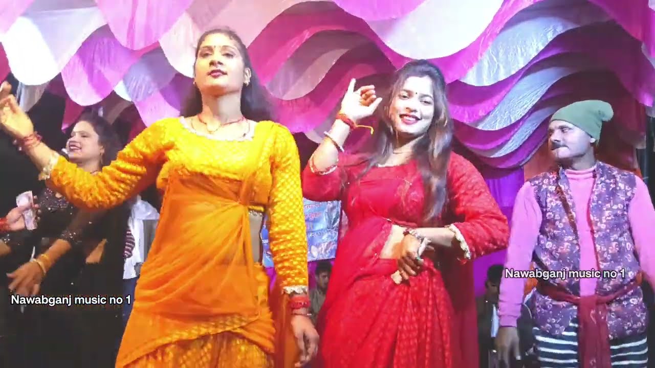 #गज़ल पुष्पा और ममता जी का बहुत ही #सुपरहिट गजल #नौटंकी #Punam #Nautanki #navabganj 
