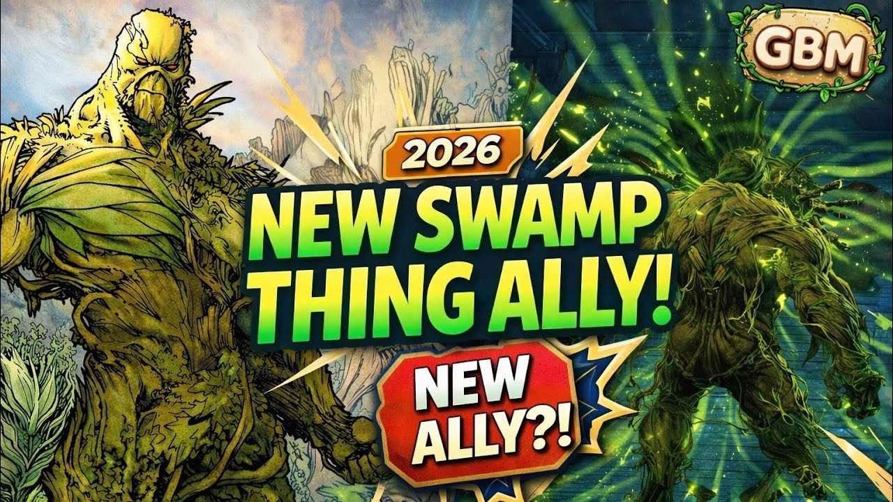 NEW Swamp Thing Ally Looks INSANE! DCUO Creator League Sneak Peek