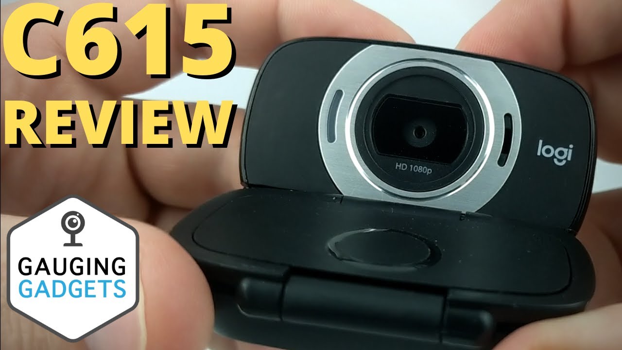 Обзор и настройка веб-камеры Logitech C615 HD — камера 1080p для Zoom, Skype, Hangouts и других п...