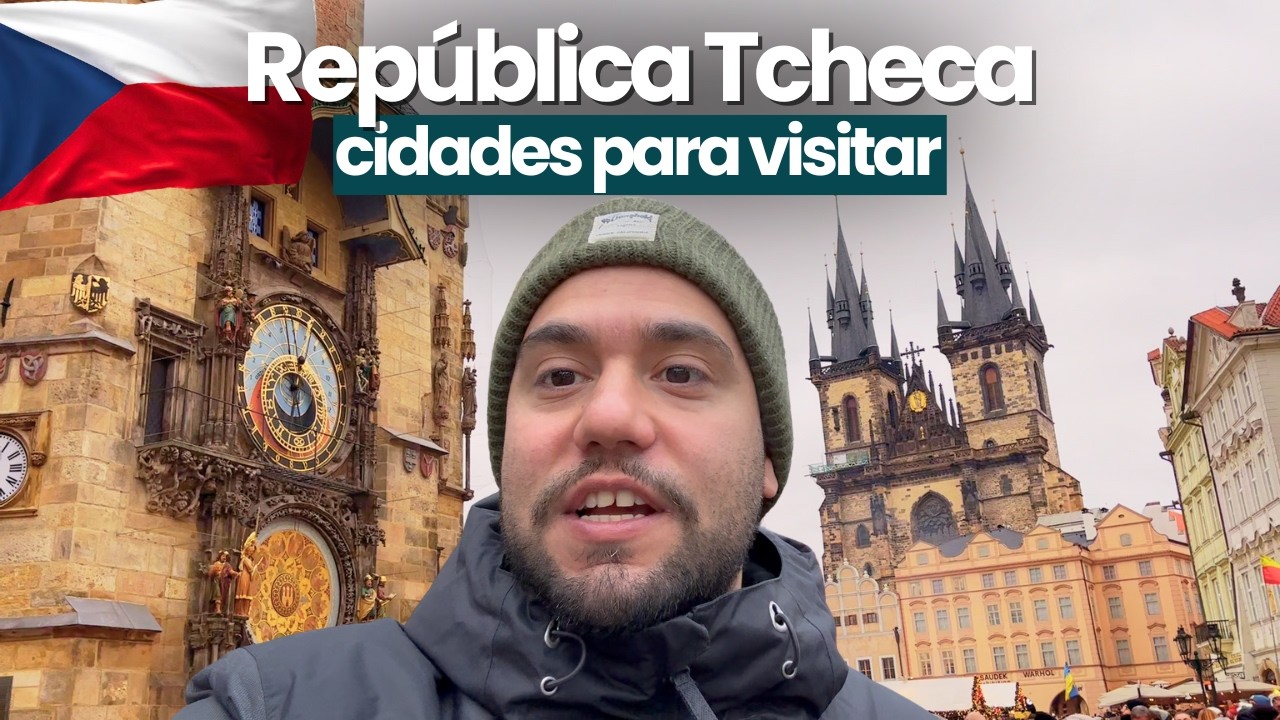 Cidades da República Tcheca no inverno 🇨🇿❄️ | Praga, Chrudim e Pardubice