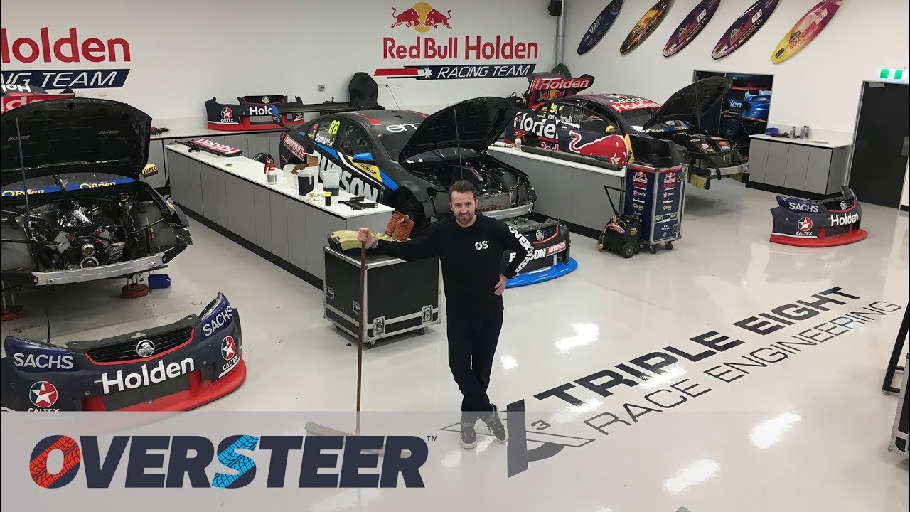 Behind the scenes at Triple Eight Race Engineering