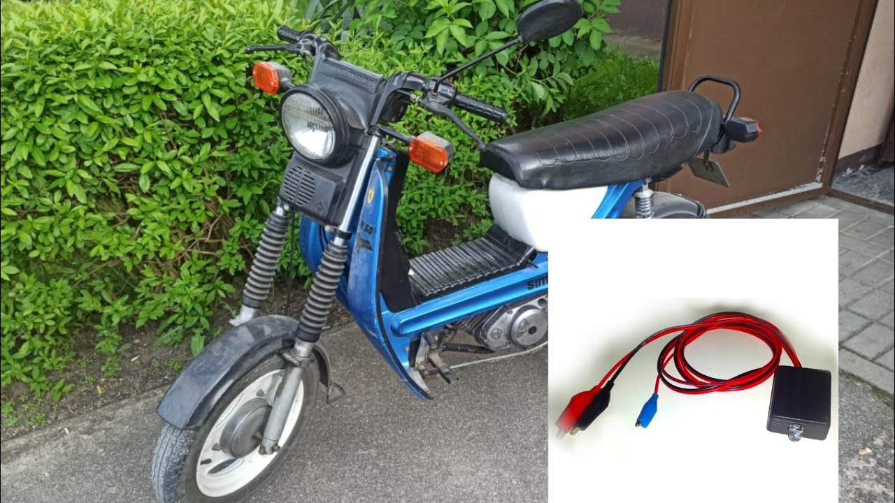 Simson SR50 cz. 2 - zapłon Ducati Energia - ustawianie zapłonu, lampa stroboskopowa