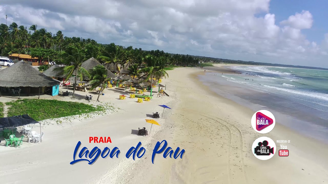 Visita a Praia Lagoa do Pau em Alagoas