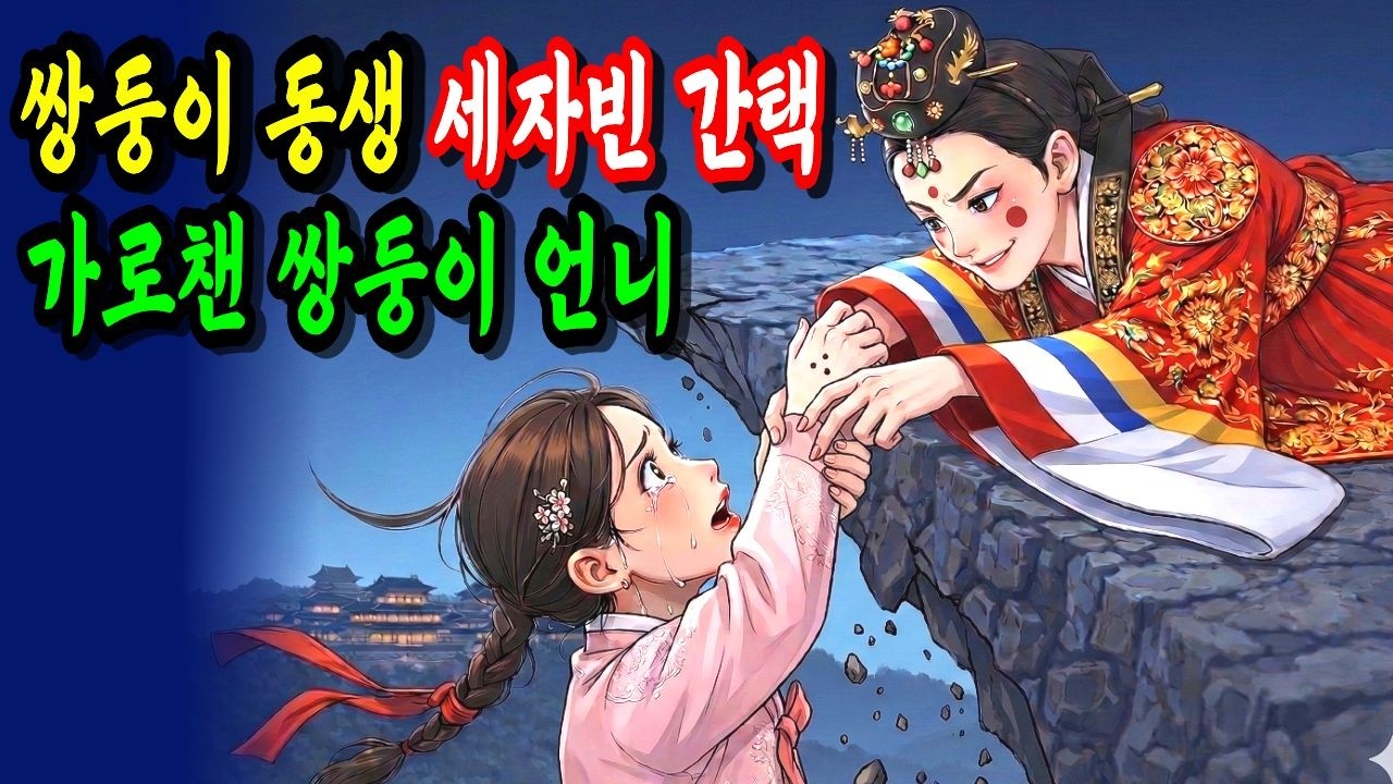 쌍둥이 동생의 세자빈 간택을 바꿔치기한 쌍둥이 언니|민담|전설|설화|옛날이야기|조선시대 이야기|권선징악|어른을 위한 동화|지혜로운 이야기