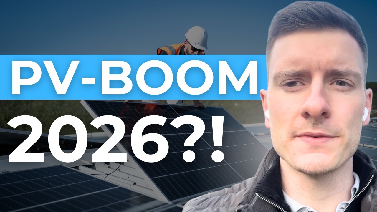 Für PV-Betriebe: Kommt 2026 ein zweiter PV-Boom? Meine Einschätzung!