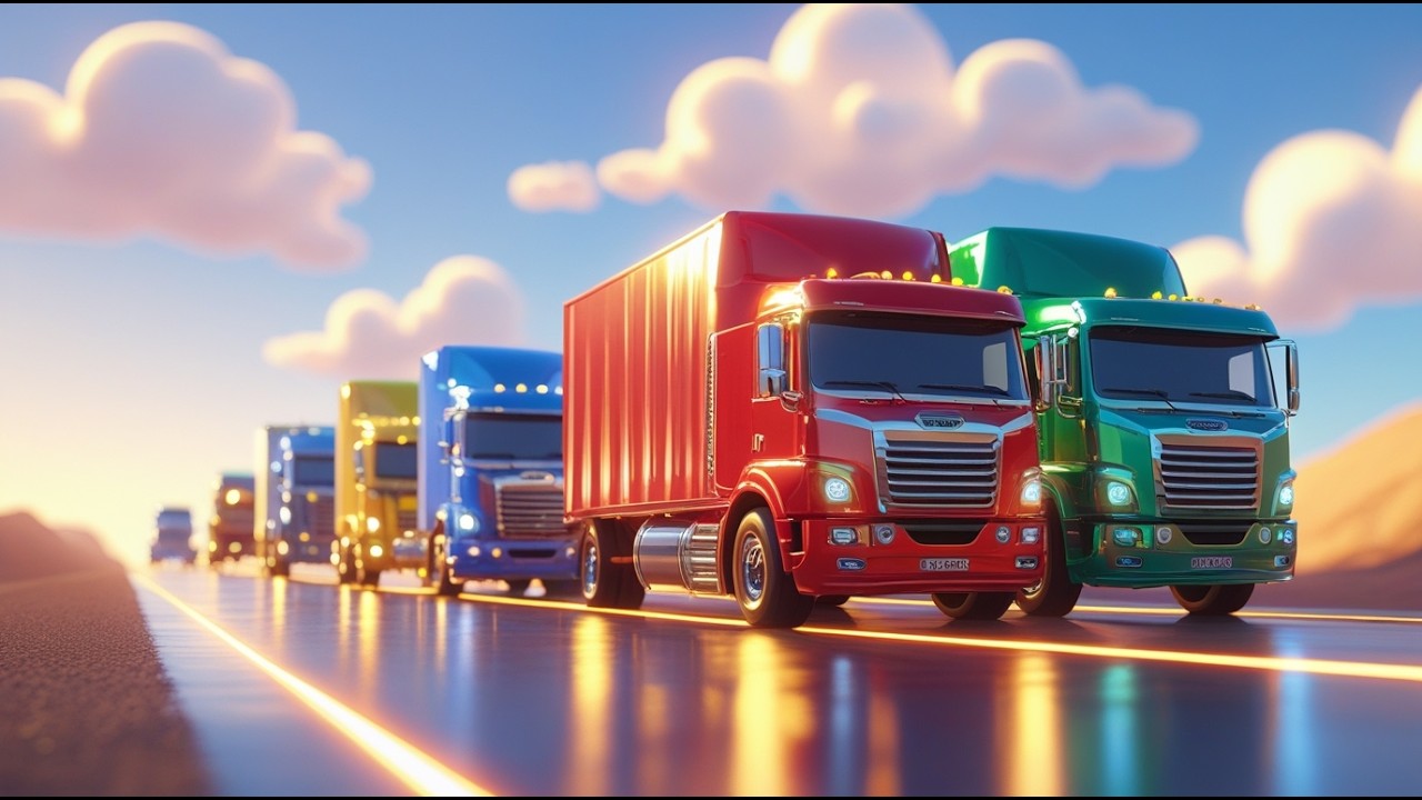 Big Trucks Adventure – Sing, Zoom & Learn with Fun Truck Songs for Kids and Many More Joyful Rhymes!